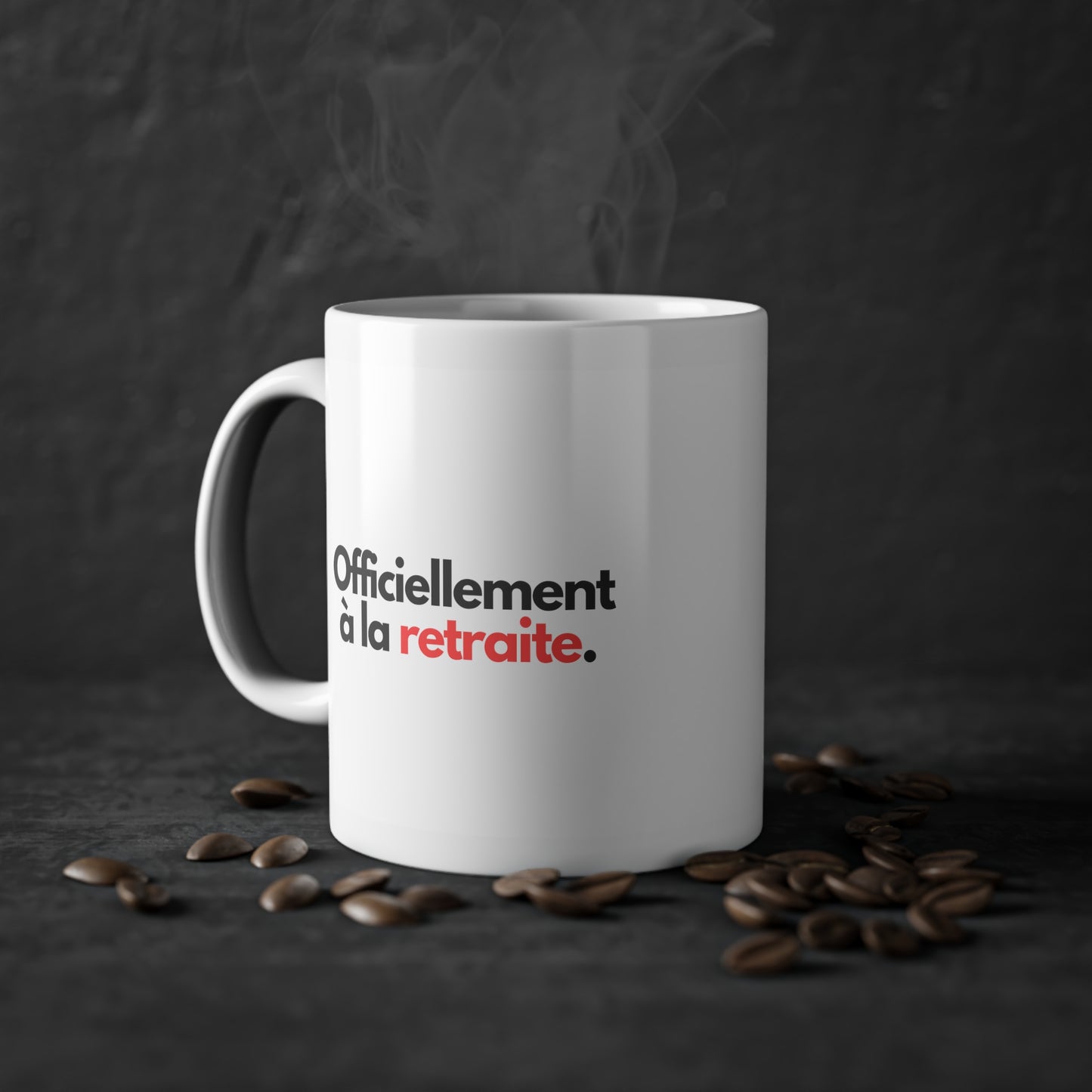 Mug - Officiellement à la retraite