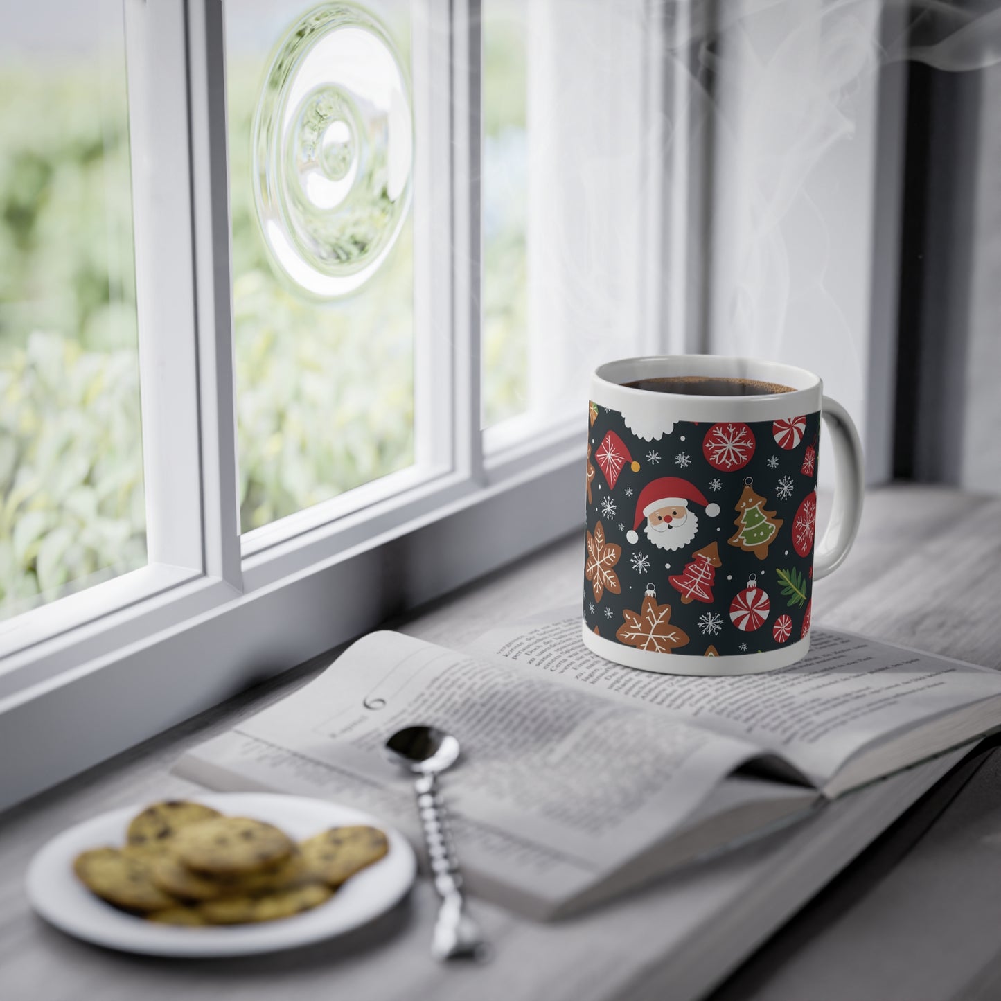 Mug - Joyeux Noël - Motif de Noël et Père Noël