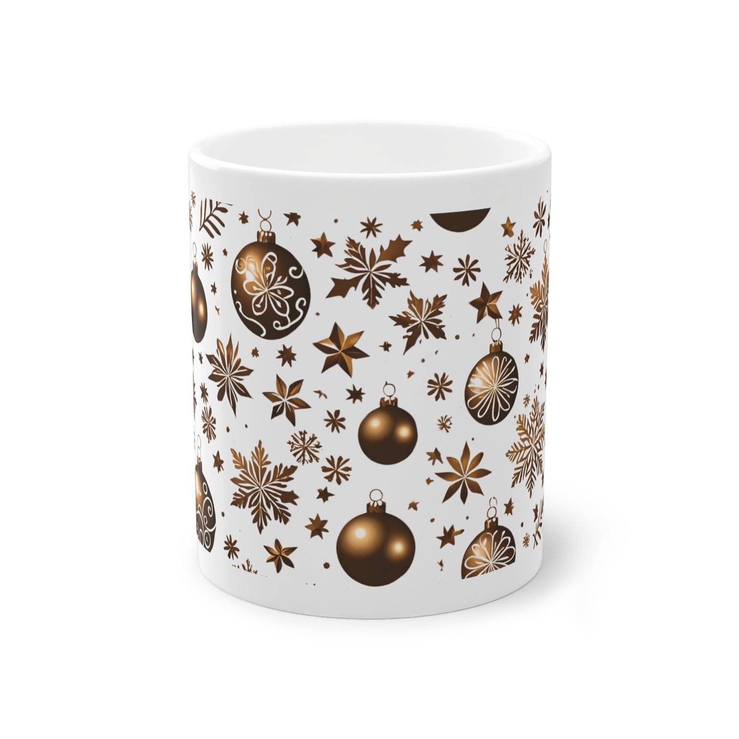 Mug - Décoration Table de Noël - Bronze