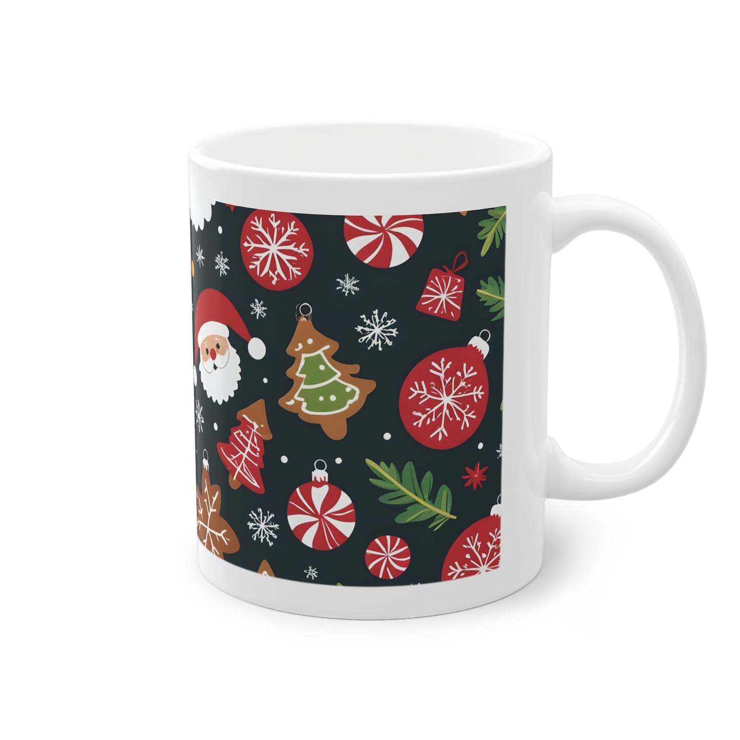 Mug - Joyeux Noël - Motif de Noël et Père Noël