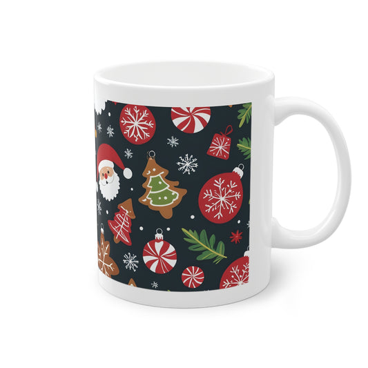 Mug - Joyeux Noël - Motif de Noël et Père Noël