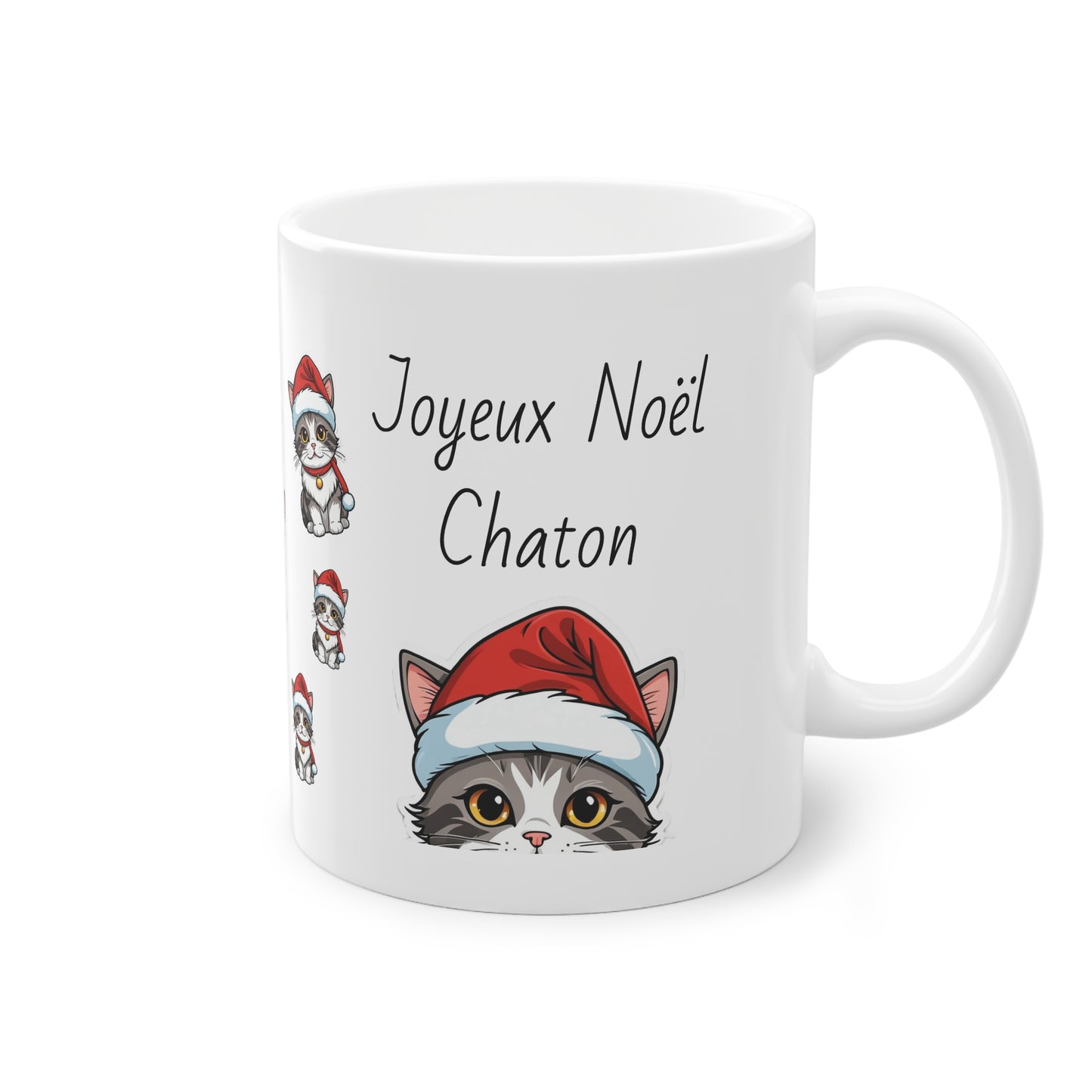 Mug - Joyeux Noël Chaton