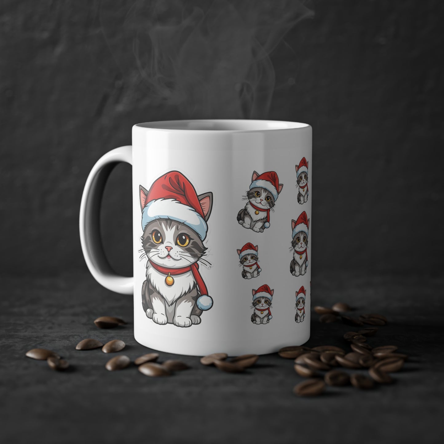 Mug - Joyeux Noël Chaton